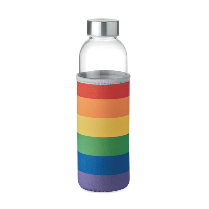 Utah glass Üveg palack tokban 500 ml - Többszínű<br><small>MI-MO9358-99</small>