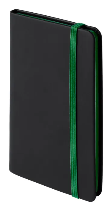 Clibend jegyzetfüzet - zöld, fekete<br><small>AN-AP781148-07</small>