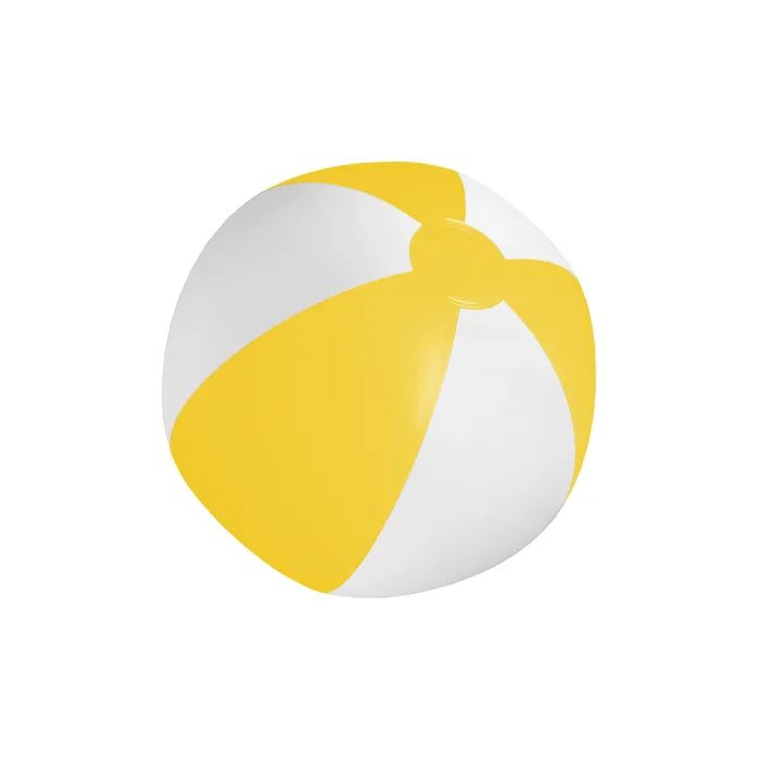 Playo strandlabda (ø28 cm) - sárga, fehér<br><small>AN-AP781978-01-02</small>