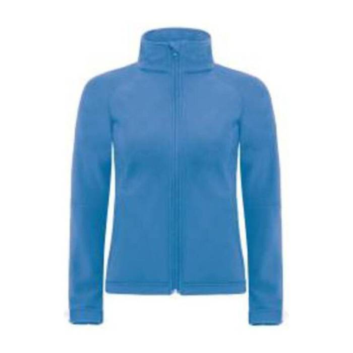 HOODED SOFTSHELL WOMEN - Azure<br><small>EA-BS612107</small>