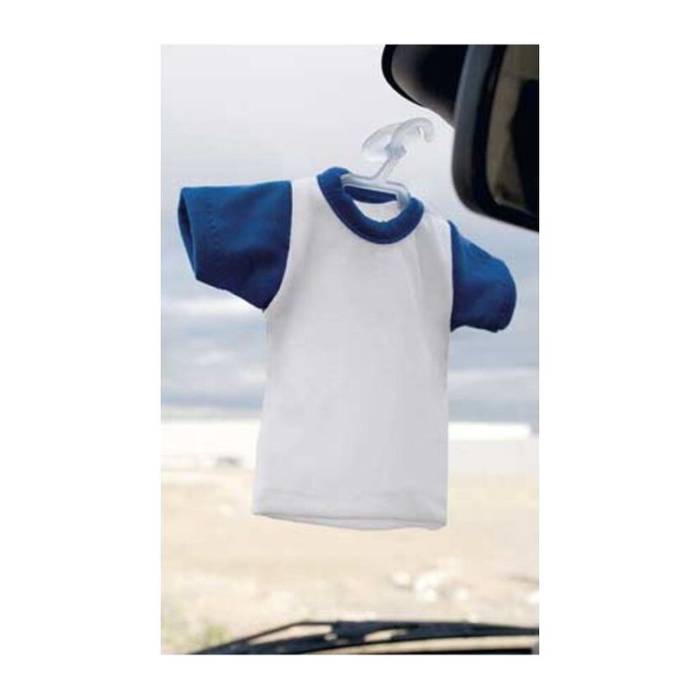 Mini T-Shirt - White-Royal Blue<br><small>EA-CAVAMINBY00</small>