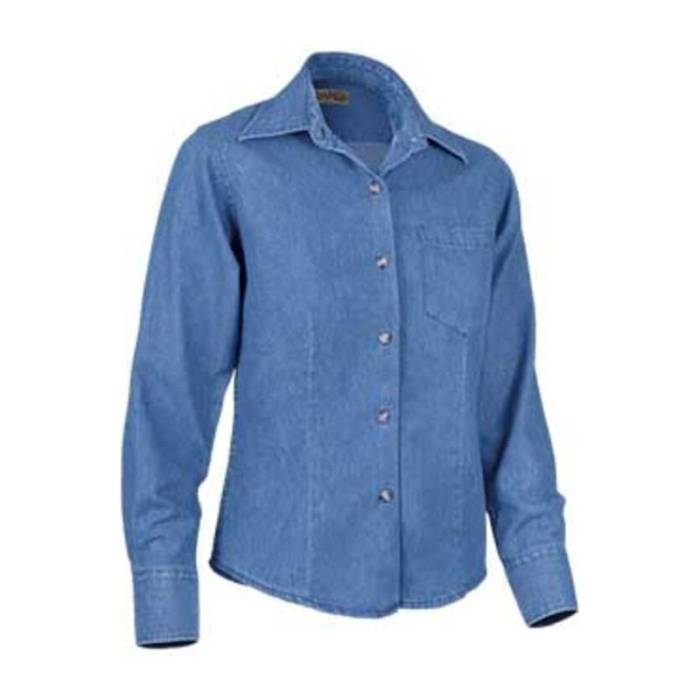 Women Shirt Panter - Denim Blue<br><small>EA-CSVADMLAD38</small>