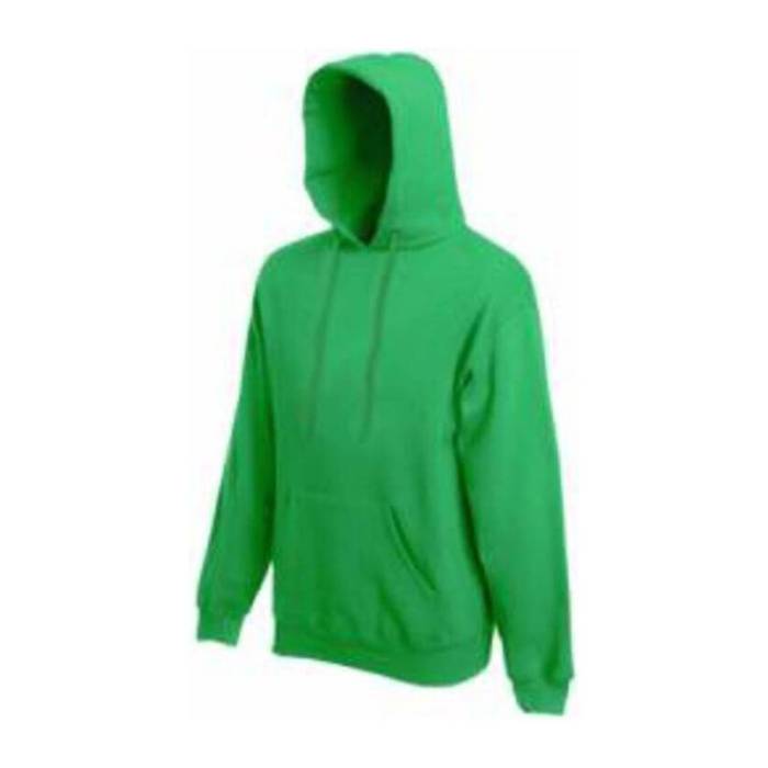 HOODED SWEAT - Kelly Green<br><small>EA-F441407</small>