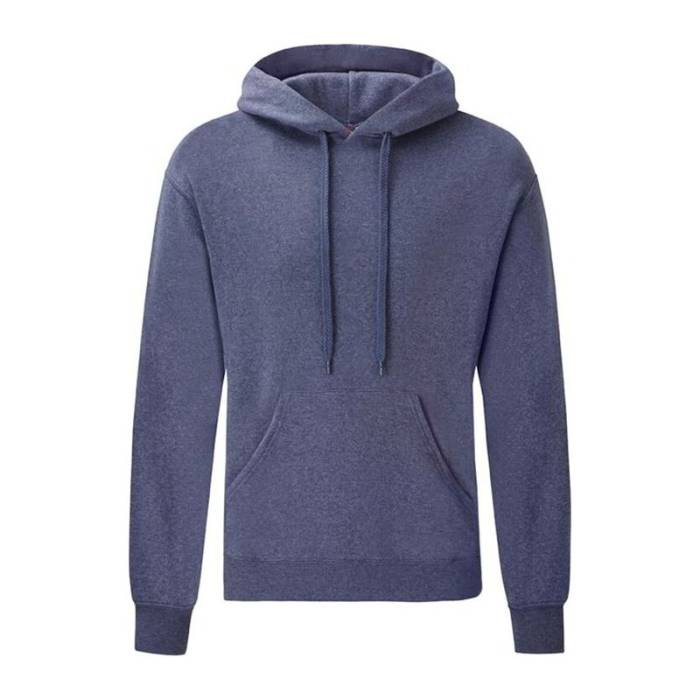 HOODED SWEAT - Heather Navy<br><small>EA-F443406</small>