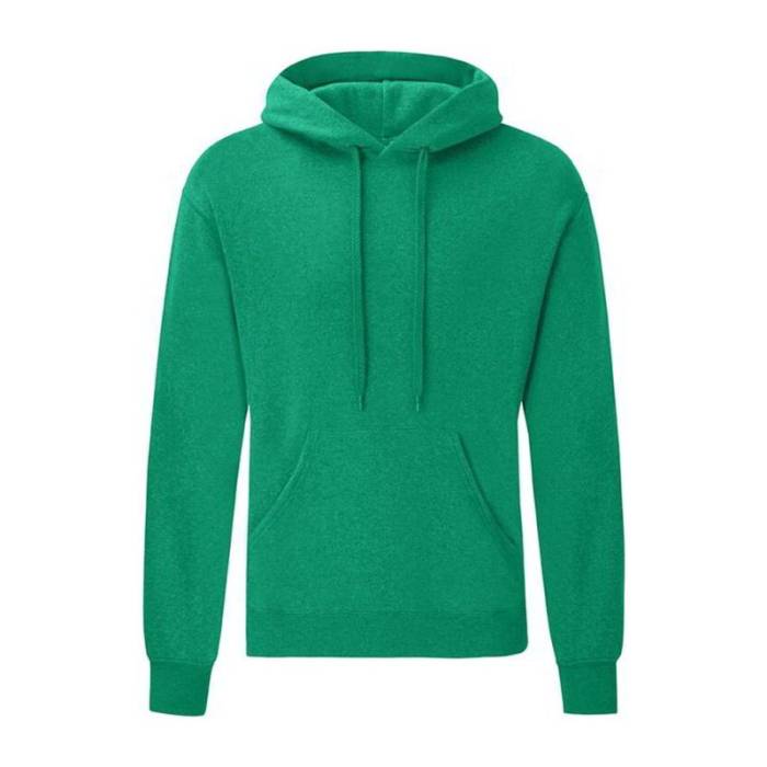 HOODED SWEAT - Heather Green<br><small>EA-F445607</small>