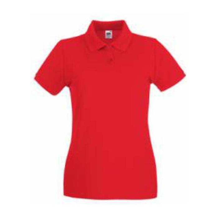 LADY FIT PREMIUM POLO - Red<br><small>EA-FN010510</small>