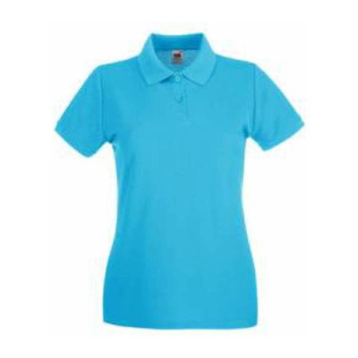 LADY FIT PREMIUM POLO - Azure<br><small>EA-FN012108</small>