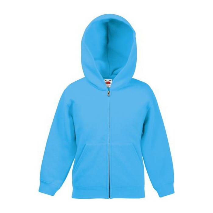 KIDS HOODED SWEAT JACKET - Azure<br><small>EA-FN122104</small>