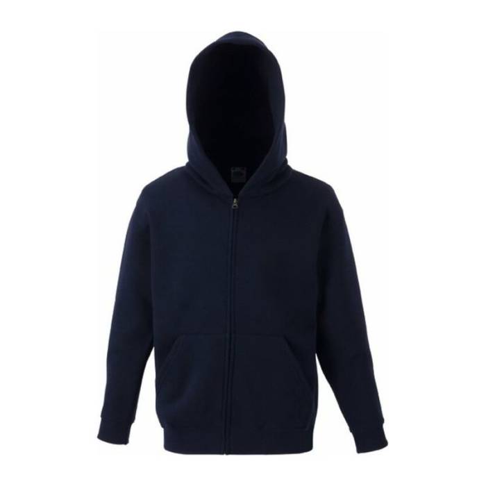 KIDS HOODED SWEAT JACKET - Deep Navy<br><small>EA-FN123902</small>