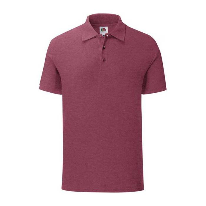 ICONIC POLO - Heather Burgundy<br><small>EA-FN665310</small>