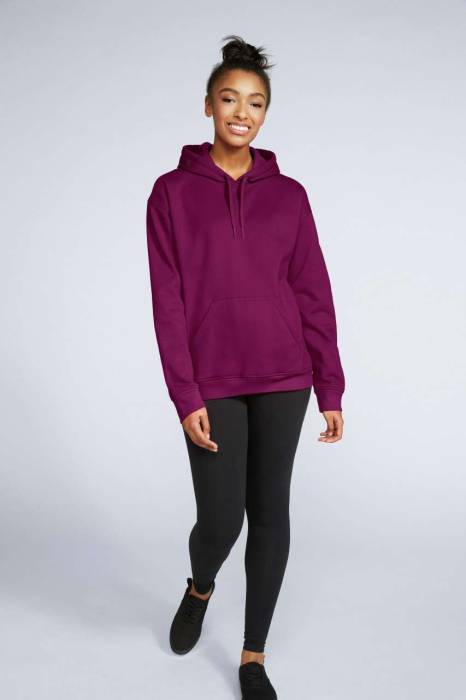 Softstyle® Midweight Fleece Adult Hoodie - Maroon<br><small>EA-GISF500MA-S</small>