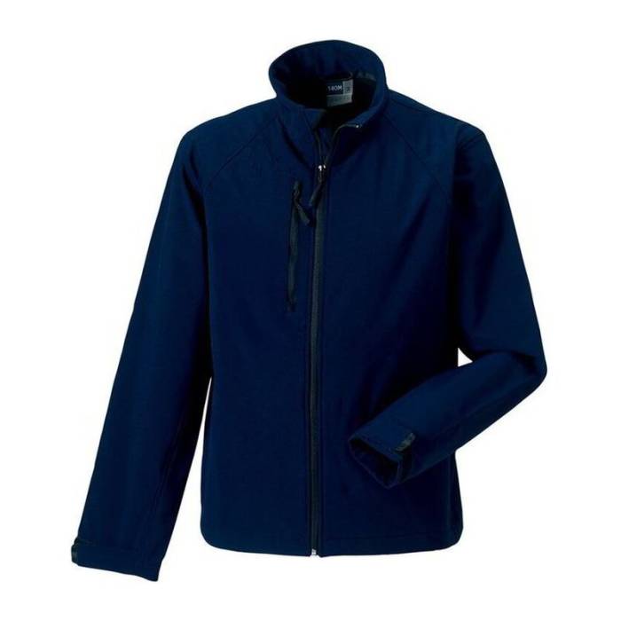 SOFTSHELL JACKET - French Navy<br><small>EA-JZ140M.04.1</small>