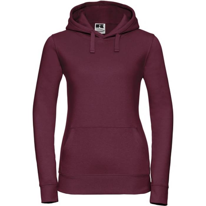 Ladies` Authentic Hooded Sweat - Burgundy<br><small>EA-JZ265F.08.1</small>