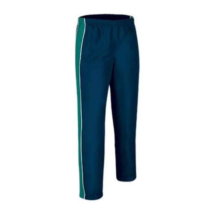 Sport Trousers Tournament Kid - Night Navy Blue-Kelly Green-White<br><small>EA-PAVATOUMH04</small>