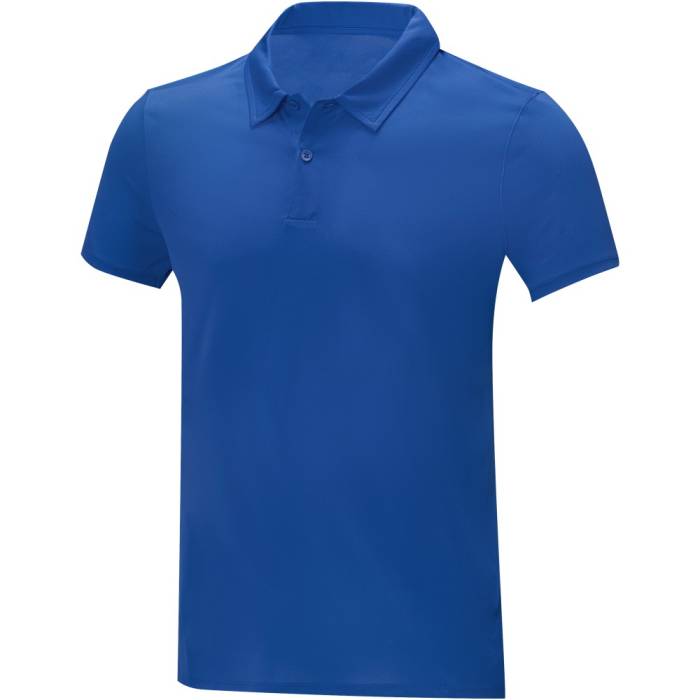 Elevate Deimos férfi galléros cool fit póló, kék, XL