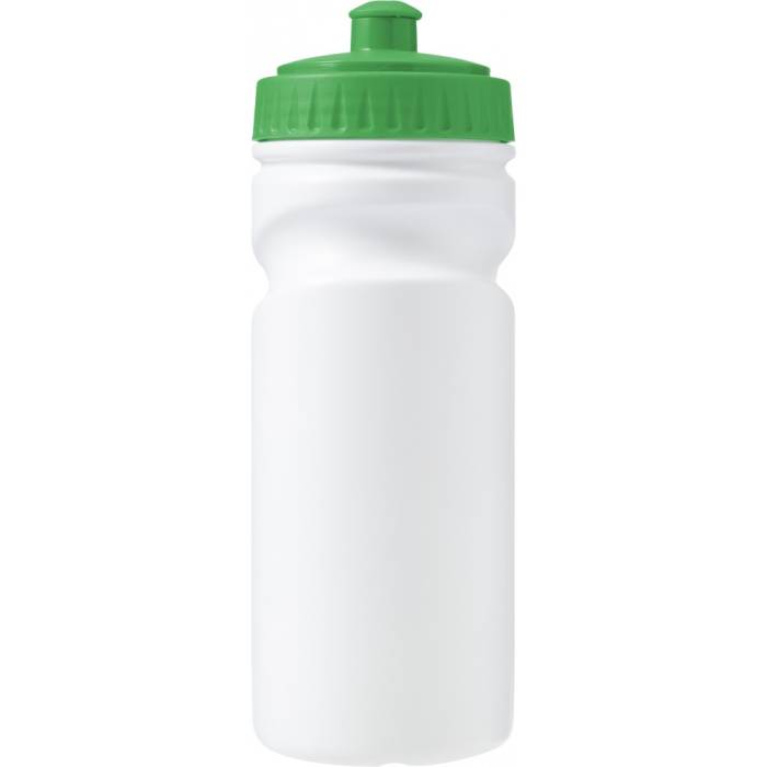 Kulacs újrahasznosítható műanyagból, 500 ml, zöld