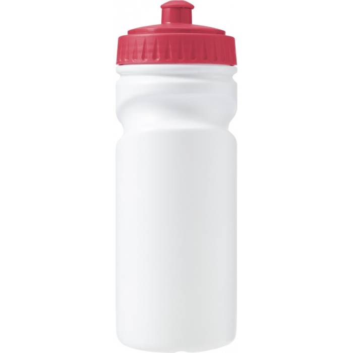 Kulacs újrahasznosítható műanyagból, 500 ml, piros - piros<br><small>GO-7584-08CD</small>