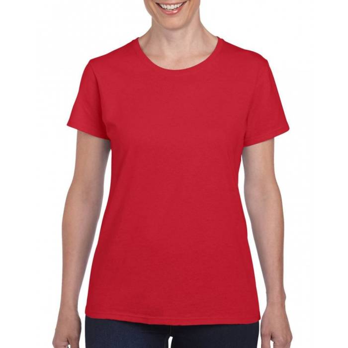 Gildan Heavy női póló, Red, M