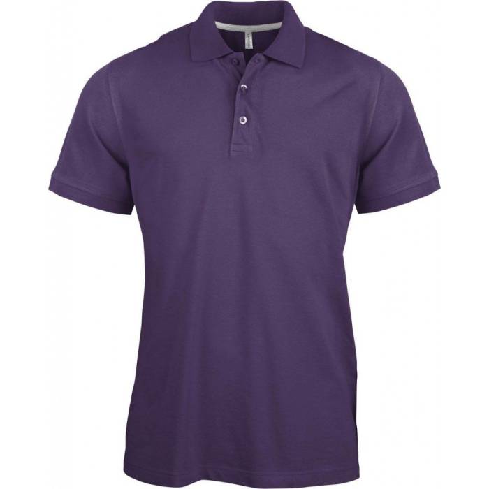 Kariban férfi piké póló, Purple, S