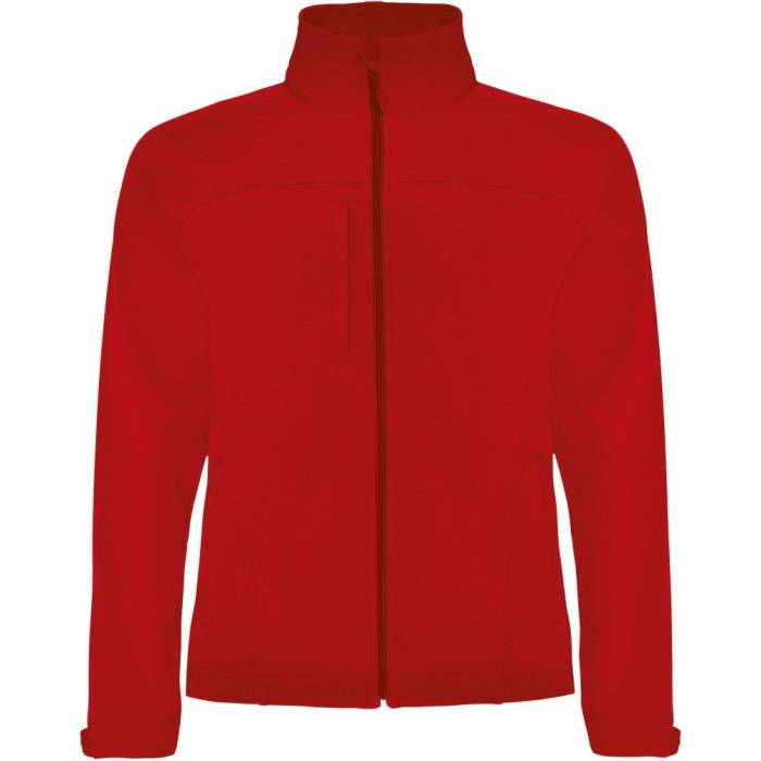 Roly Rudolph uniszex softshell dzseki, Red, XL