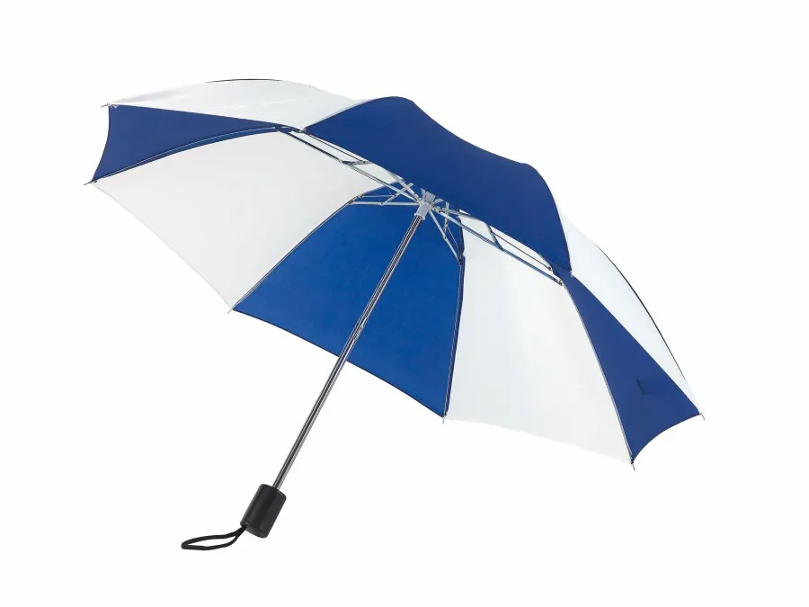 REGULAR összecsukható mechanikus esernyő - fehér, kék<br><small>IN-56-0101112</small>