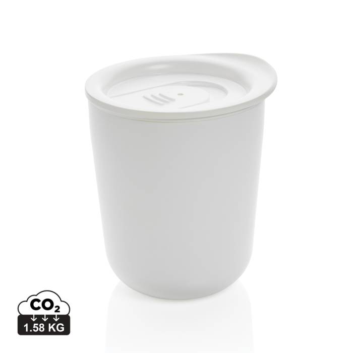 Antimikrobiális kávésbögre - fehér<br><small>XI-P432.093</small>