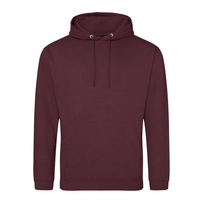 COLLEGE HOODIE - Burgundy Smoke, #672146<br><small>UT-awjh001bus-l</small>