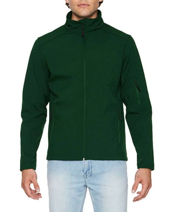 HAMMER UNISEX SOFTSHELL JACKET - Forest Green, #273B33<br><small>UT-giss800fo-3xl</small>