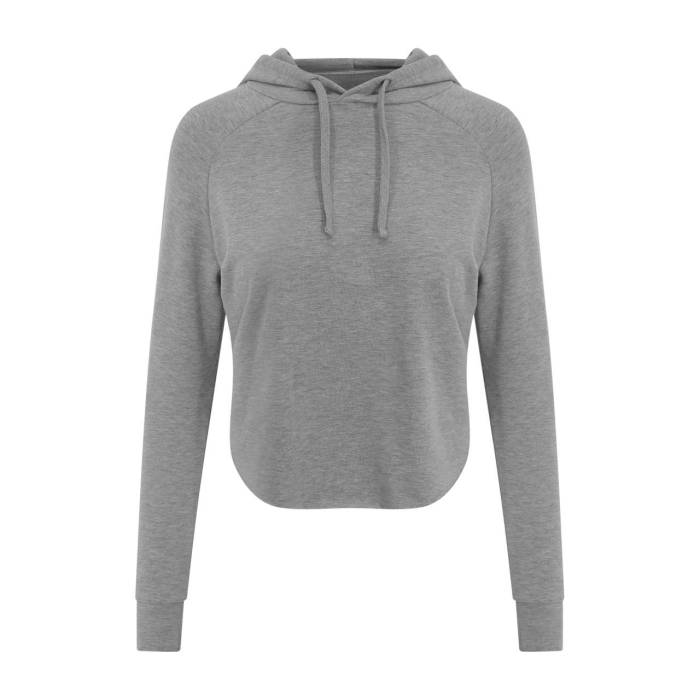 GIRLIE CROSS BACK HOODIE - Sports Grey, #9EA2A2<br><small>UT-jc054sp-xs</small>
