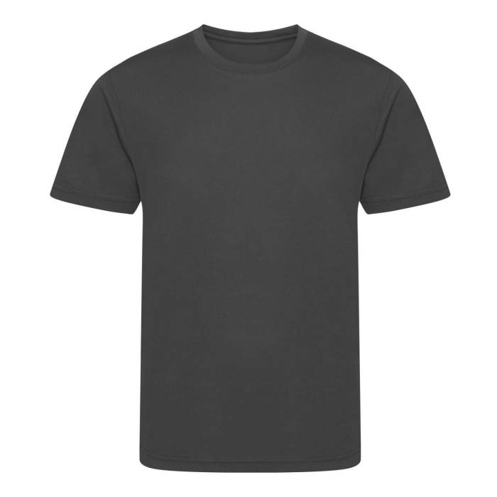 KIDS RECYCLED COOL  T - Charcoal, #51545D<br><small>UT-jc201jch-xl</small>