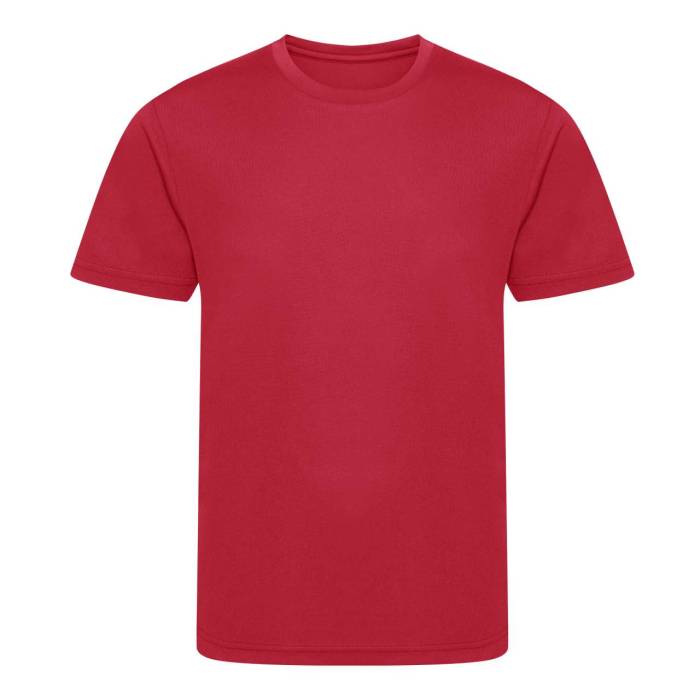 KIDS RECYCLED COOL  T - Fire Red, #BA0C2F<br><small>UT-jc201jfr-l</small>