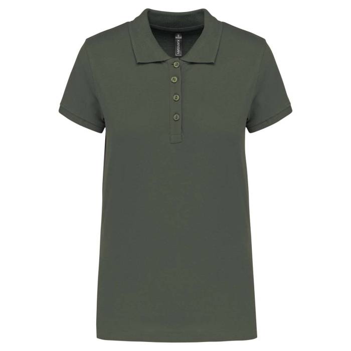 LADIES’ SHORT-SLEEVED PIQUÉ POLO SHIRT - Forest Green, #1F362A<br><small>UT-ka255fo-m</small>
