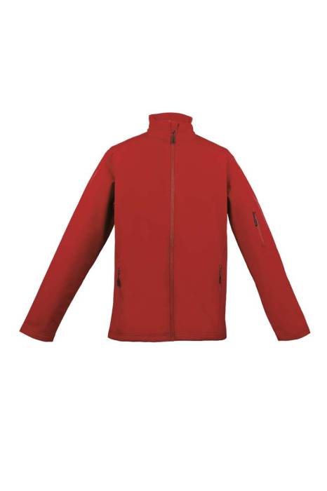 MEN’S 3-LAYER SOFTSHELL JACKET - Red, #B1302A<br><small>UT-le800re-2xl</small>