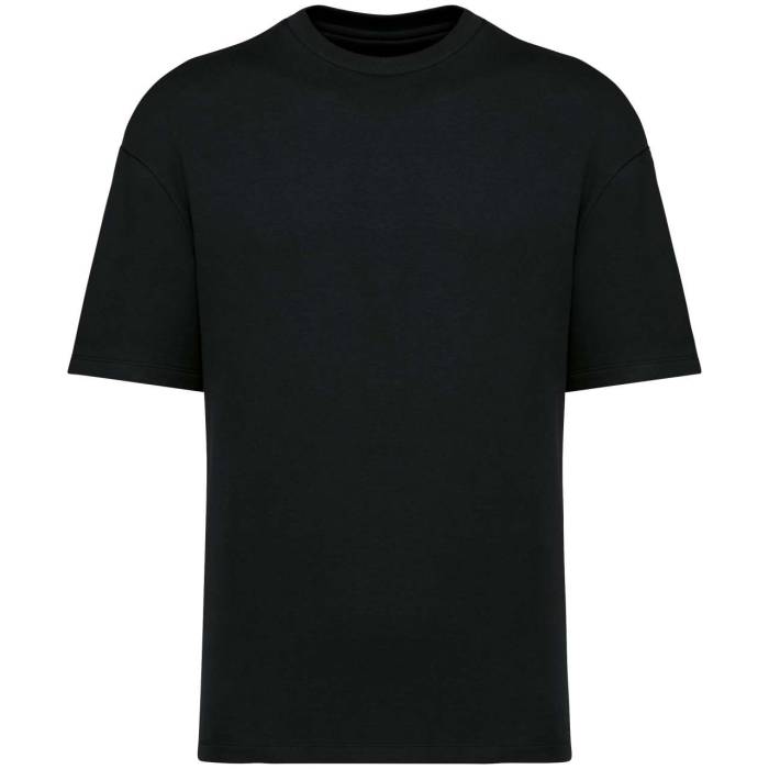 UNISEX ECO-FRIENDLY OVERSIZED FRENCH TERRY T-SHIRT - Black, #000000<br><small>UT-ns308bl-l</small>