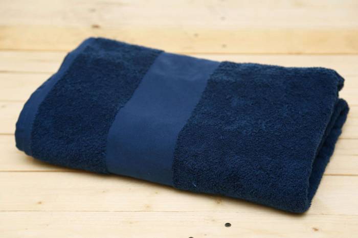 OLIMA BASIC TOWEL - Marine Blue, #332D6B<br><small>UT-ol360mab-30x50</small>