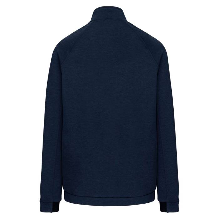 HIGH NECK JACKET - French Navy Heather, #30314D<br><small>UT-pa378fnvh-3xl</small>