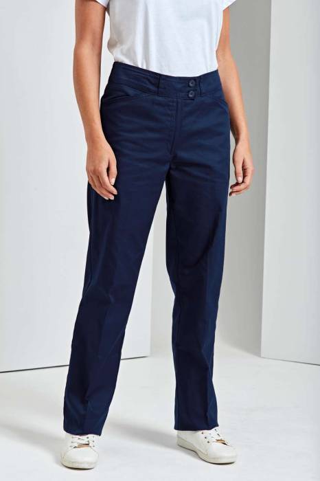 ‘POPPY’ LADIES HEALTHCARE TROUSERS - Navy, #0A1F52<br><small>UT-pr514nv-20</small>