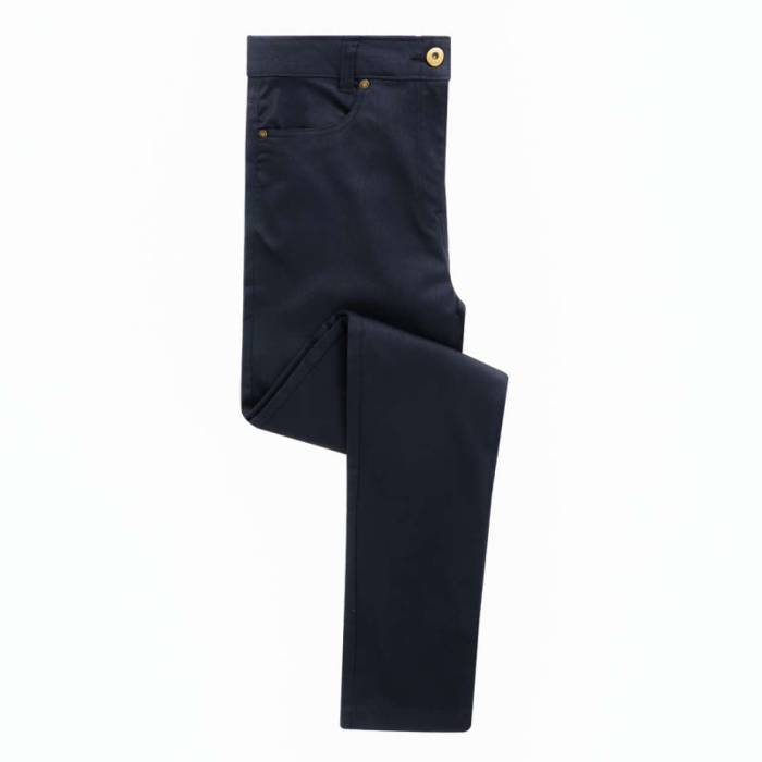LADIES` PERFORMANCE CHINO JEANS - Navy, #0A1F52<br><small>UT-pr570nv-2xl</small>