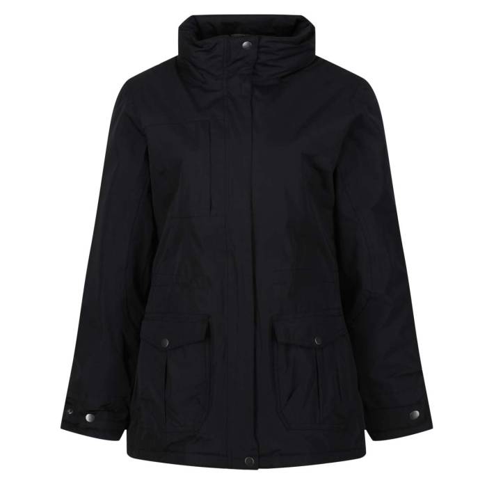 WOMEN`S DARBY III INSULATED PARKA JACKET - Black, #000000<br><small>UT-retra204bl-m</small>