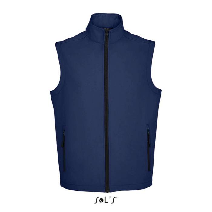 SOL`S RACE BW MEN - SOFTSHELL BODYWARMER - French Navy, #092A3C<br><small>UT-so02887fn-l</small>