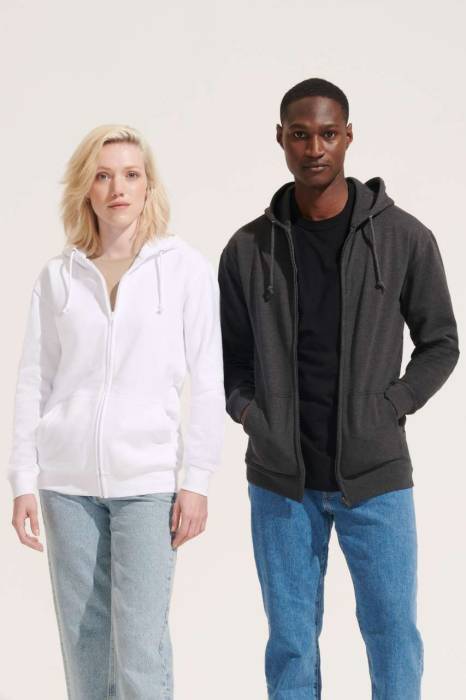 SOL`S CARTER - UNISEX FULL-ZIP HOODIE - French Navy, #092A3C<br><small>UT-so03812fn-3xl</small>