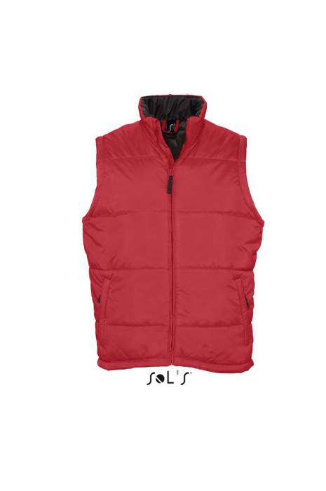 SOL`S WARM - QUILTED BODYWARMER - Red, #BB0020<br><small>UT-so44002re-4xl</small>