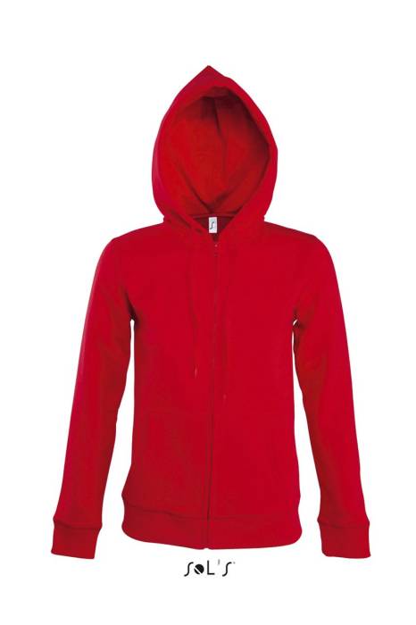 SOL`S SEVEN WOMEN - JACKET WITH LINED HOOD - Red, #BB0020<br><small>UT-so47900re-l</small>