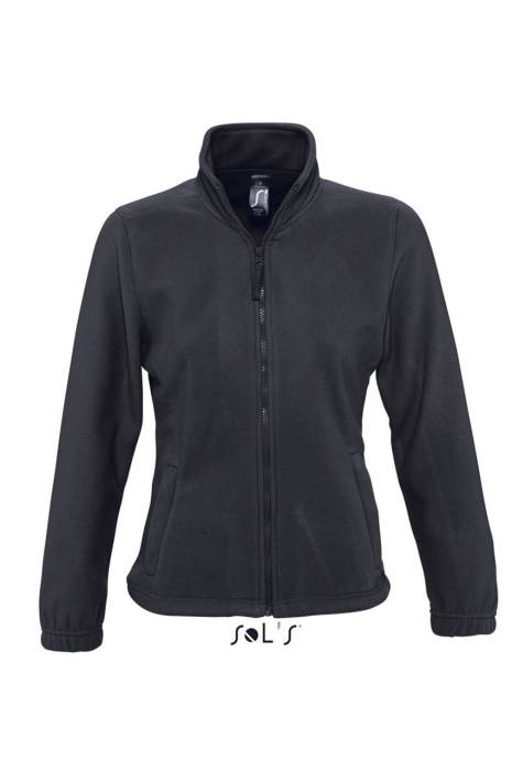 SOL`S NORTH WOMEN - ZIPPED FLEECE JACKET - Charcoal Grey, #1D1C29<br><small>UT-so54500ch-m</small>