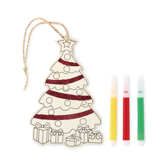Colortree karácsonyfadísz kifestő szett