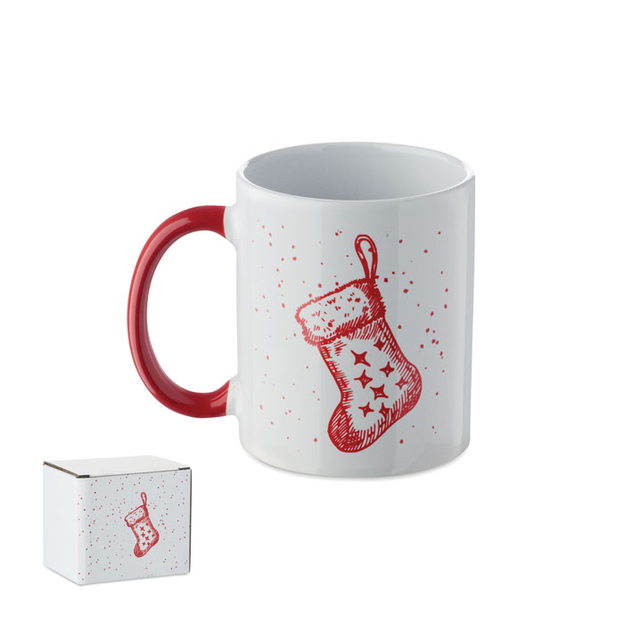 Festimug karácsonyi kerámia bögre 300ml
