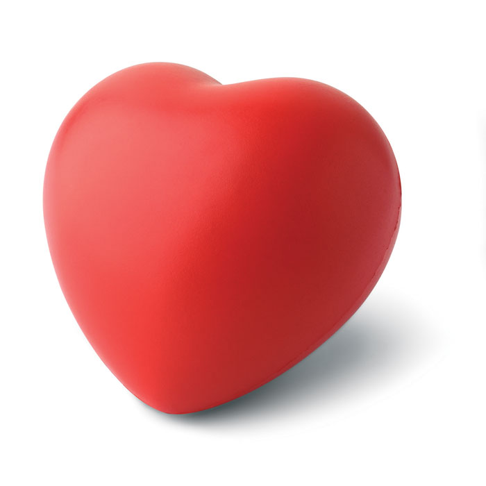 Lovy szív alakú stresszoldó játék - piros<br><small>MI-IT3459-05</small>