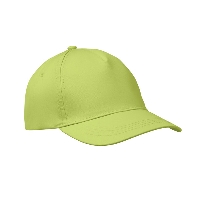 Buzz 5 paneles baseball sapka - lime<br><small>MI-MO1447-48</small>