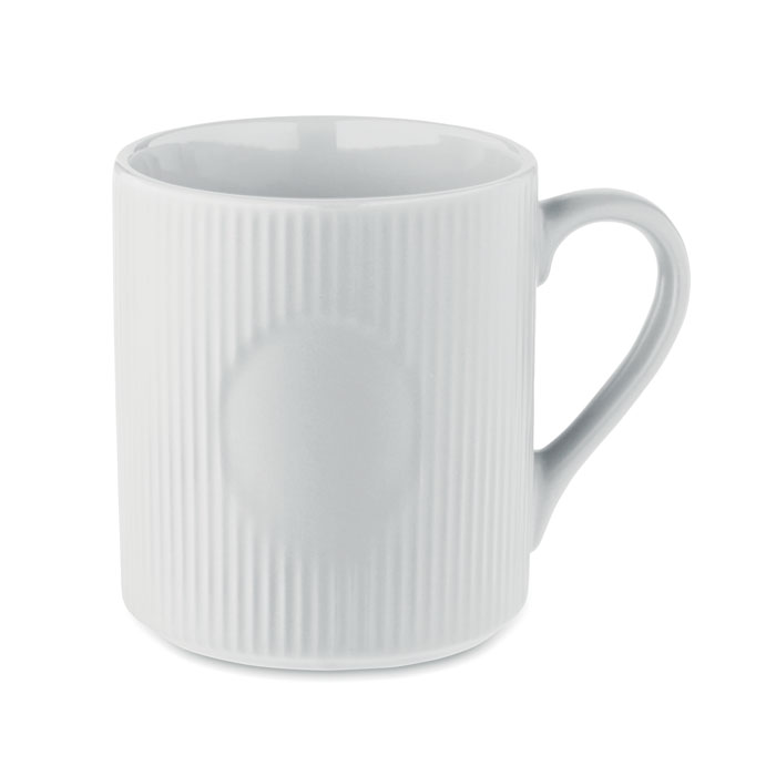 Ribmug bordázott kerámia bögre 340 ml