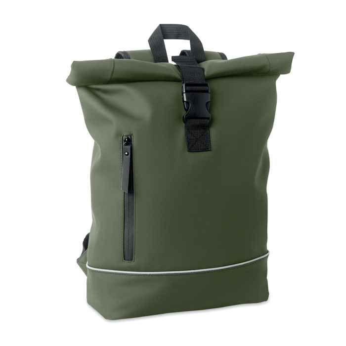Laptosa 15 colos laptop pu hátizsák - sötétzöld<br><small>MI-MO2581-60</small>
